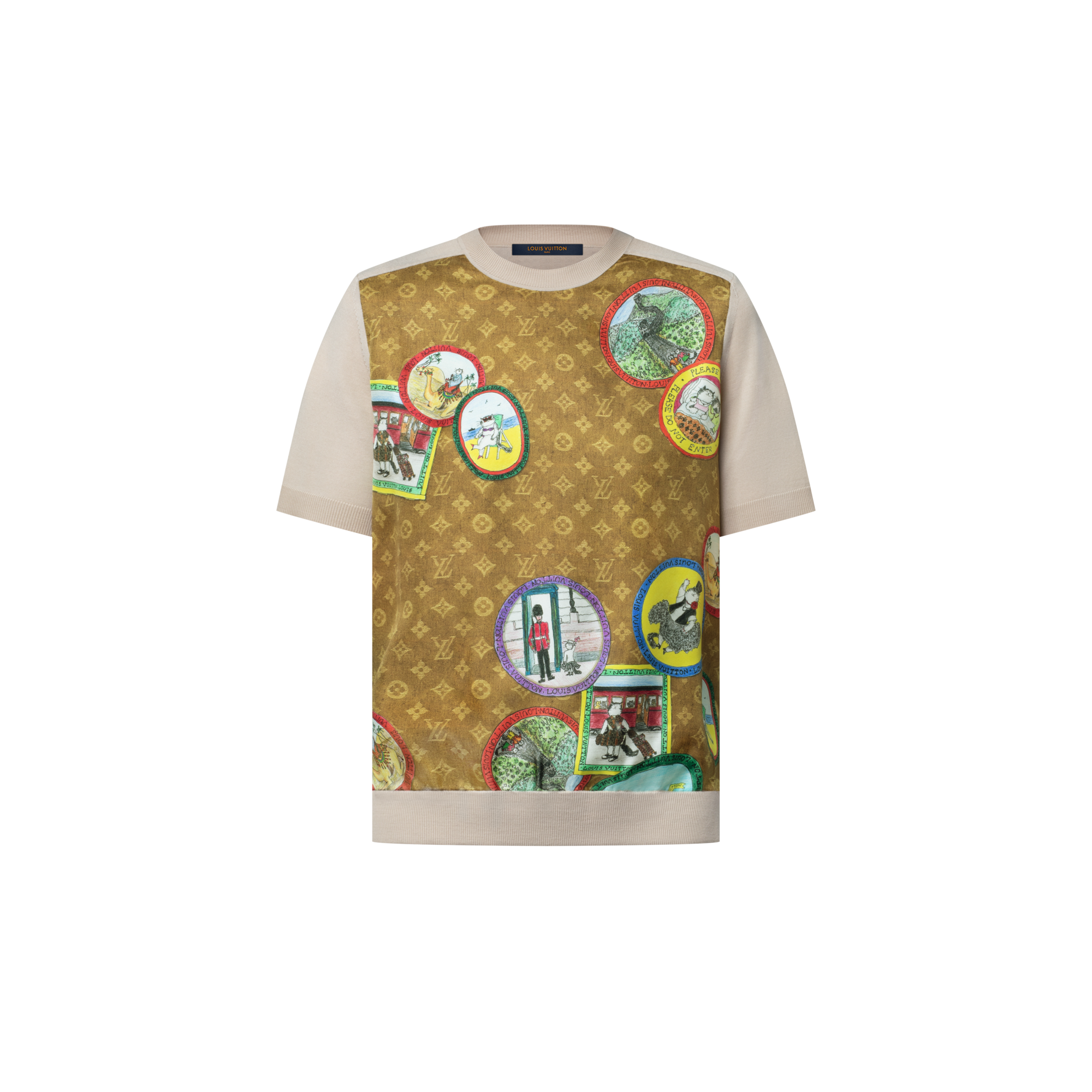 みみ LOUIS VUITTON ケープコート 半袖ニット みみ LOUIS VUITTON ケープコート 半袖ニット ウィメンズ ニット